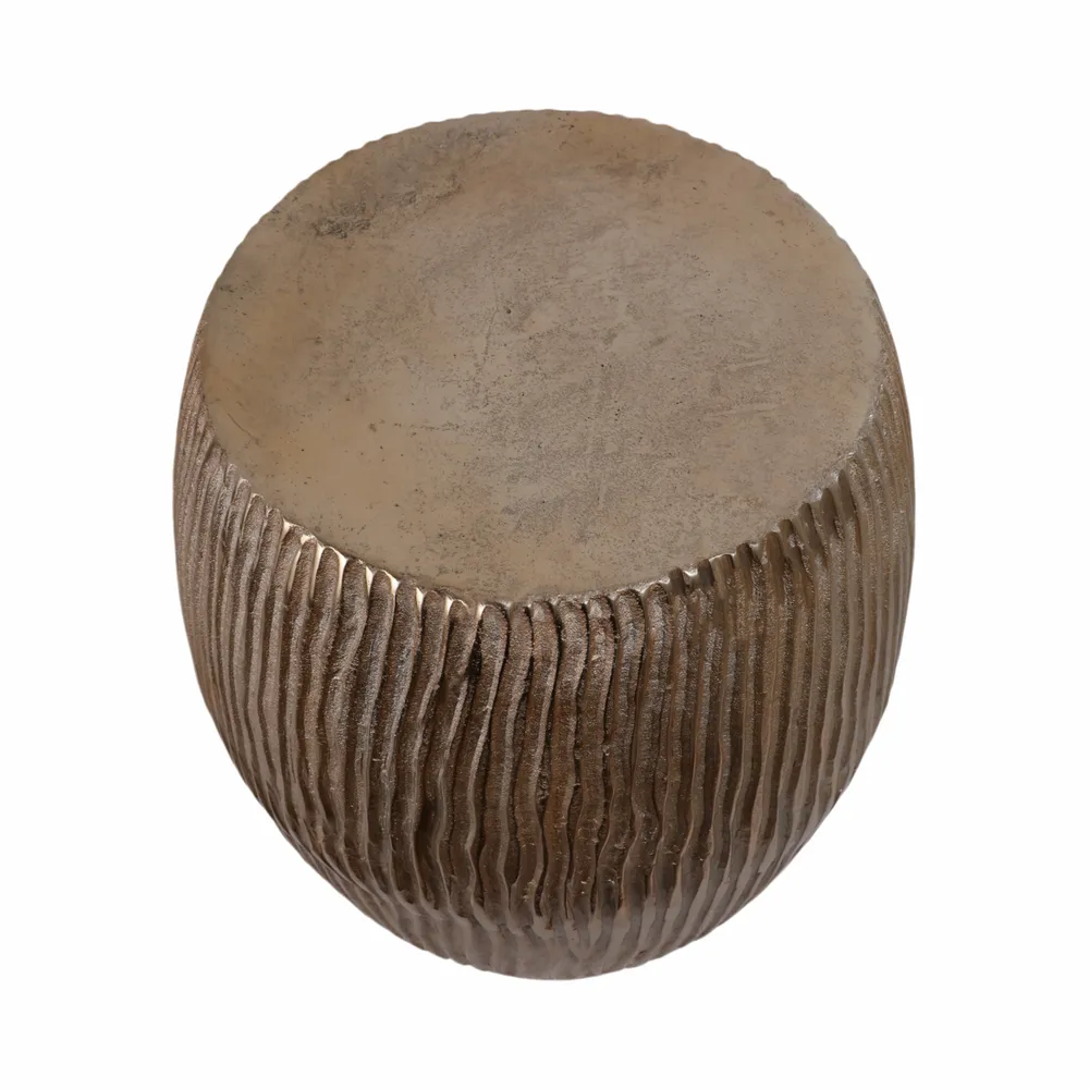HANKBURN GOLD STOOL 19 (IN)