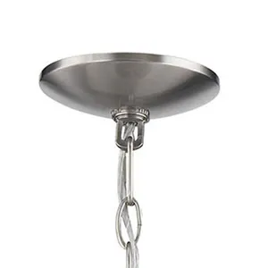 Meadowview 36'' Wide 9-Light Chandelier - Brushed Nickel 4