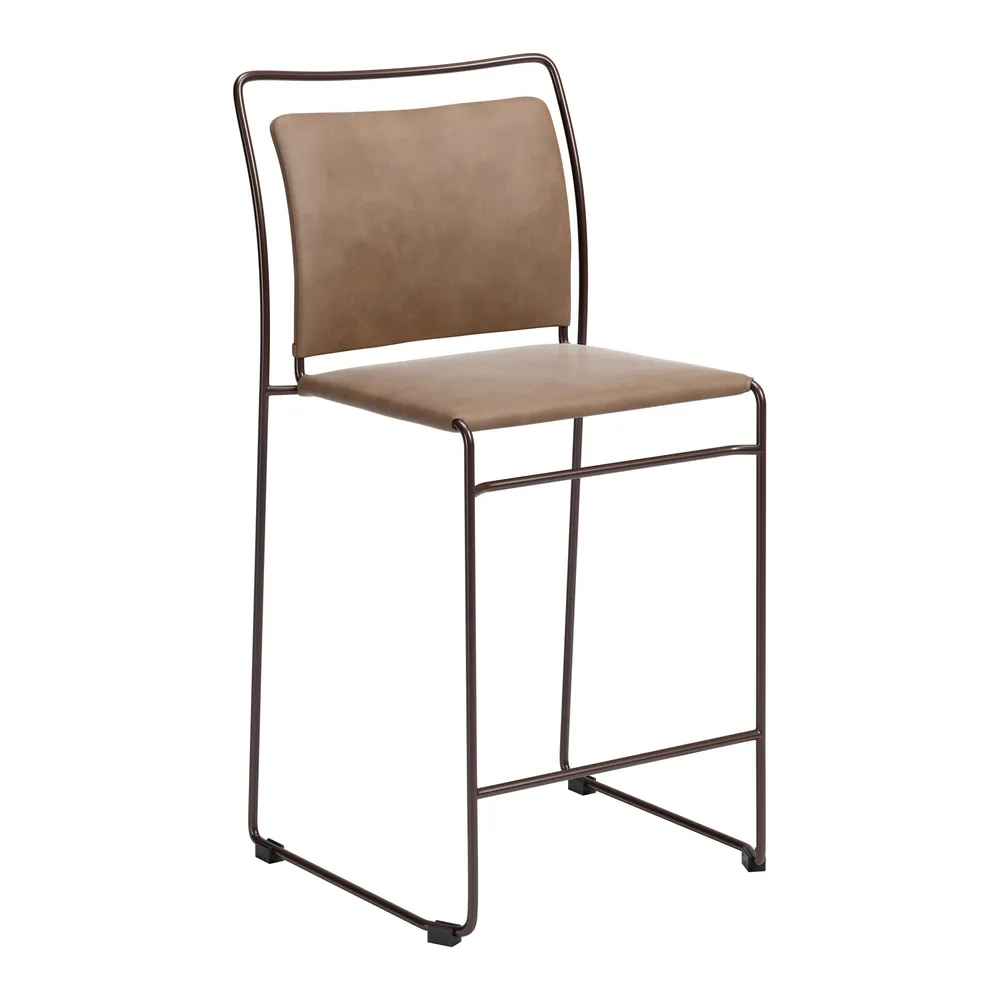 Verbena Counter Stool Brown
