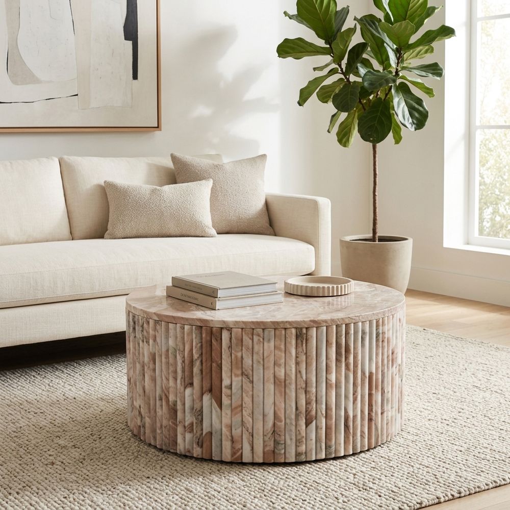 BRAMCLIFF BROWN COFFEE TABLE 14 (IN)