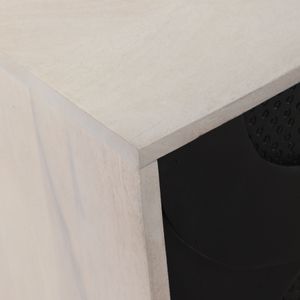 BENTONSTONE WHITE CABINET 31 (IN) 8