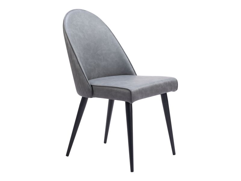 Silloth Armless Dining Chair Gray 7