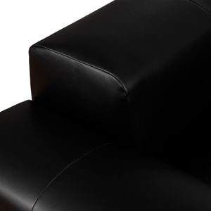BENNETWELL BLACK SOFA 121 (IN) 6