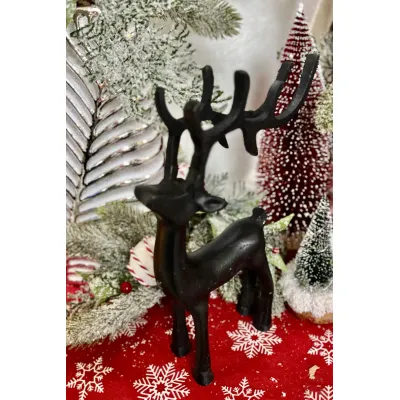 Wooden Snowman with a Star Cutout 9x8in