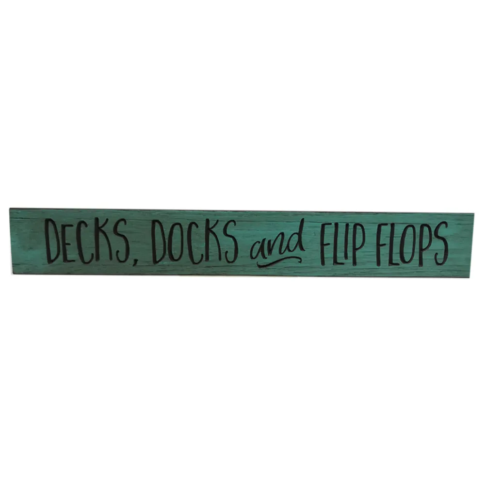 24" USA DECKS/DOCKS/FLIP FLOP BARNWOOD