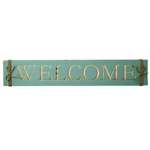 40" WELCOME WALL PLAQUE 1