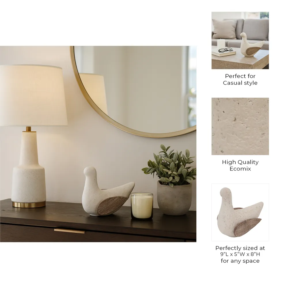 CROSBYFIELD IVORY DECOR 8 (IN)
