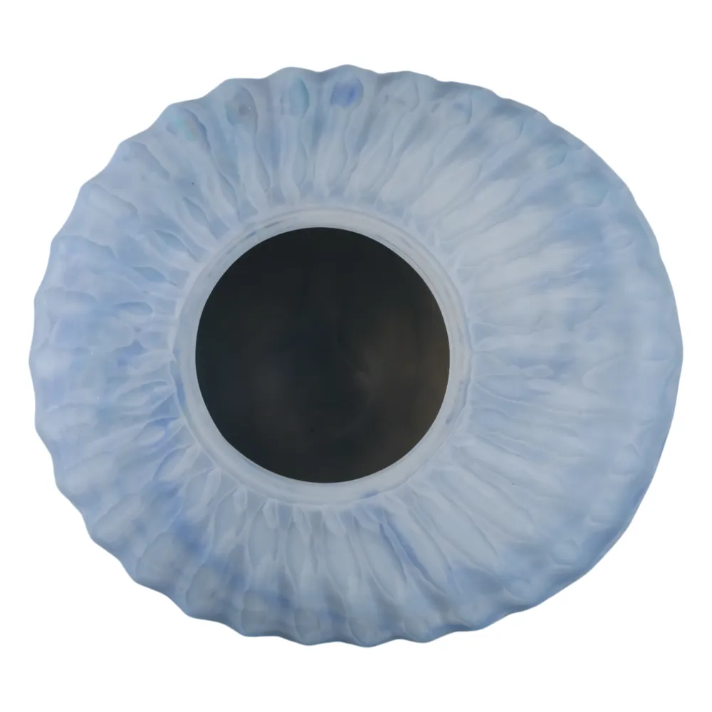 KIRBYWAY BLUE GLASS VASE 11 (IN)
