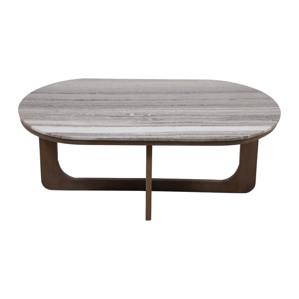 ENSLEYGATE BROWN COFFEE TABLE 19 (IN)