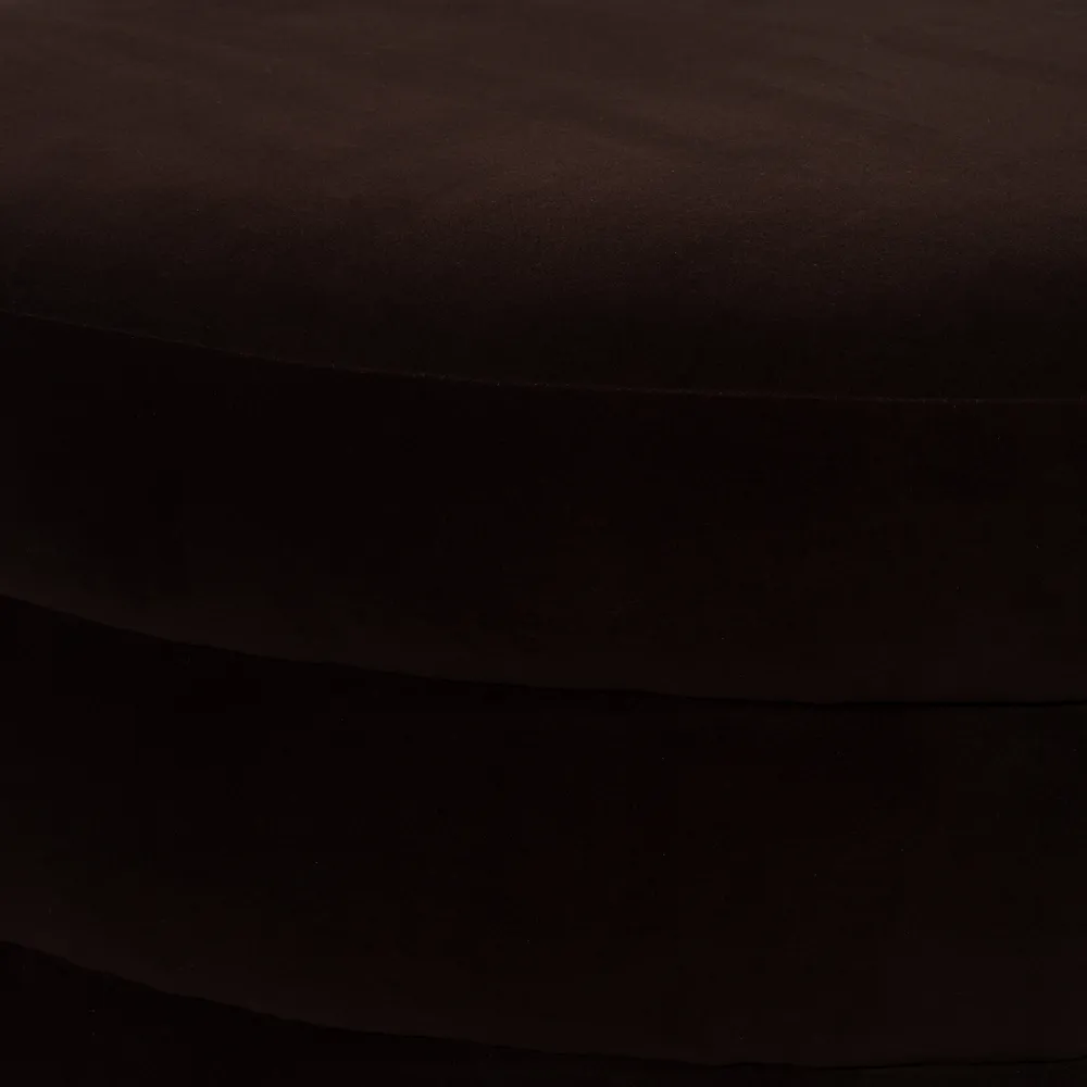 BLAKEGROVE BROWN OTTOMAN 17 (IN)