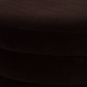 BLAKEGROVE BROWN OTTOMAN 17 (IN) 6