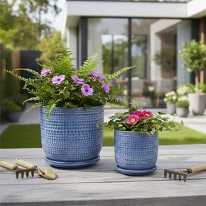 FIONAOAK SET OF 2 PLANTER 7 (IN) 12