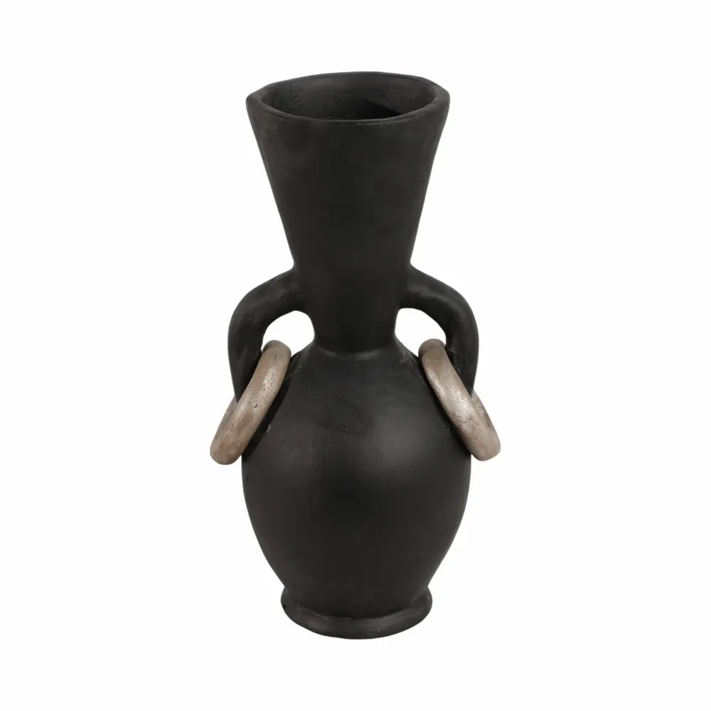 ARLOVALE BLACK VASE 18 (IN)