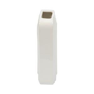 GRAYDONTON WHITE VASE 7 (IN) 5