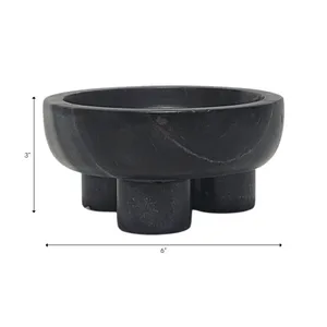 PEARLROSE BLACK BOWL 3 (IN) 10