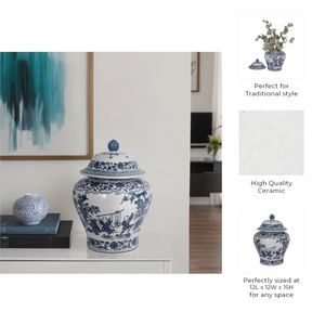 BOLTONRIDGE BLUE CHINOISERIE 16 (IN) 10