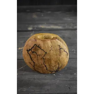Crackle Bubble Vase 5.75x5in 3