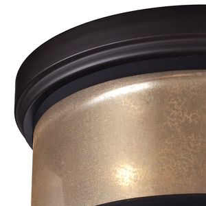 Diffusion 13'' Wide 2-Light Flush Mount - Oil Rubbed Bronze 2