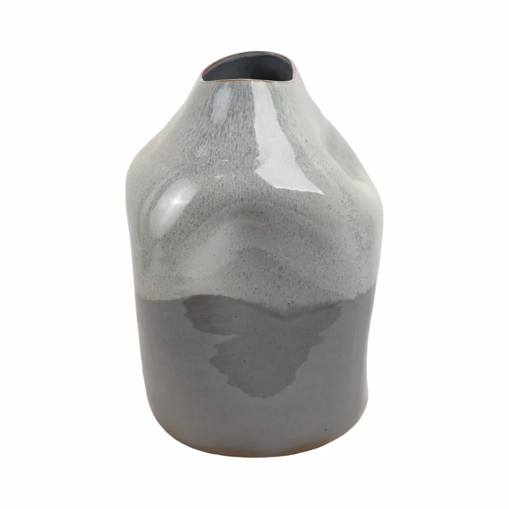 BRONSONLAND GRAY VASE 13 (IN)