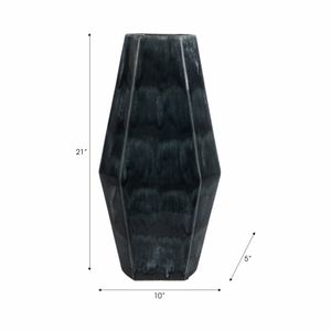 EASTONBURN GREEN VASE 21 (IN) 9