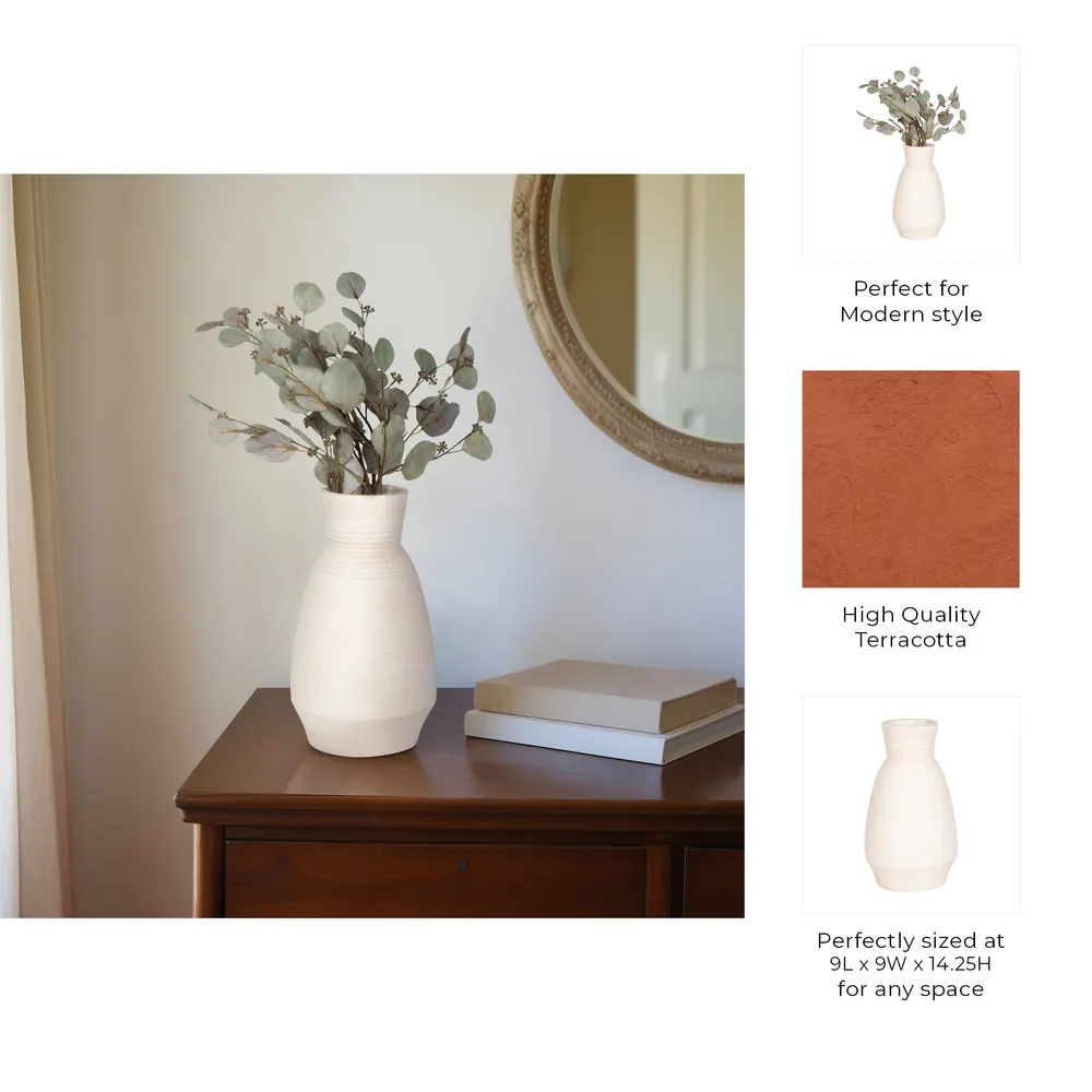 SAMSONBROOK IVORY VASE 14 (IN)