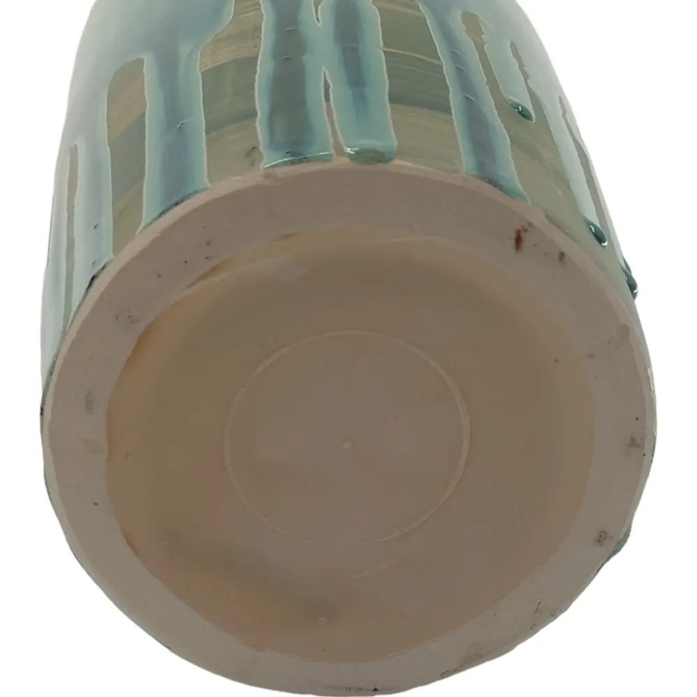 COLEFIELD GREEN VASE 16 (IN)