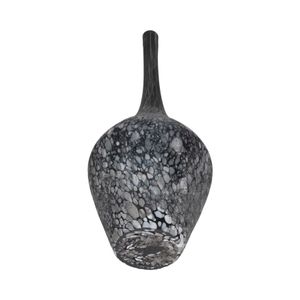 DOUGALROSE GRAY GLASS VASE 21 (IN) 7