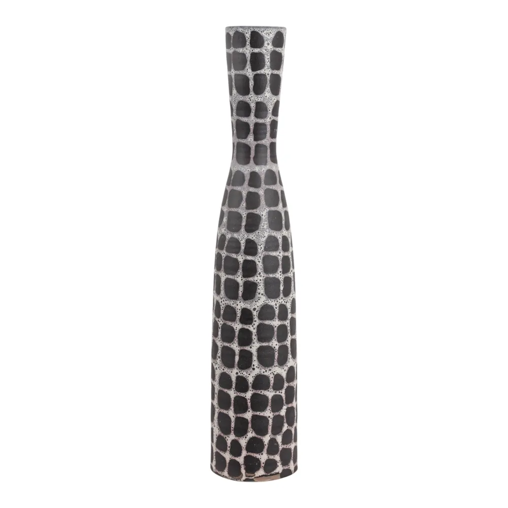 GAINES BLACK VASE 30 (IN)