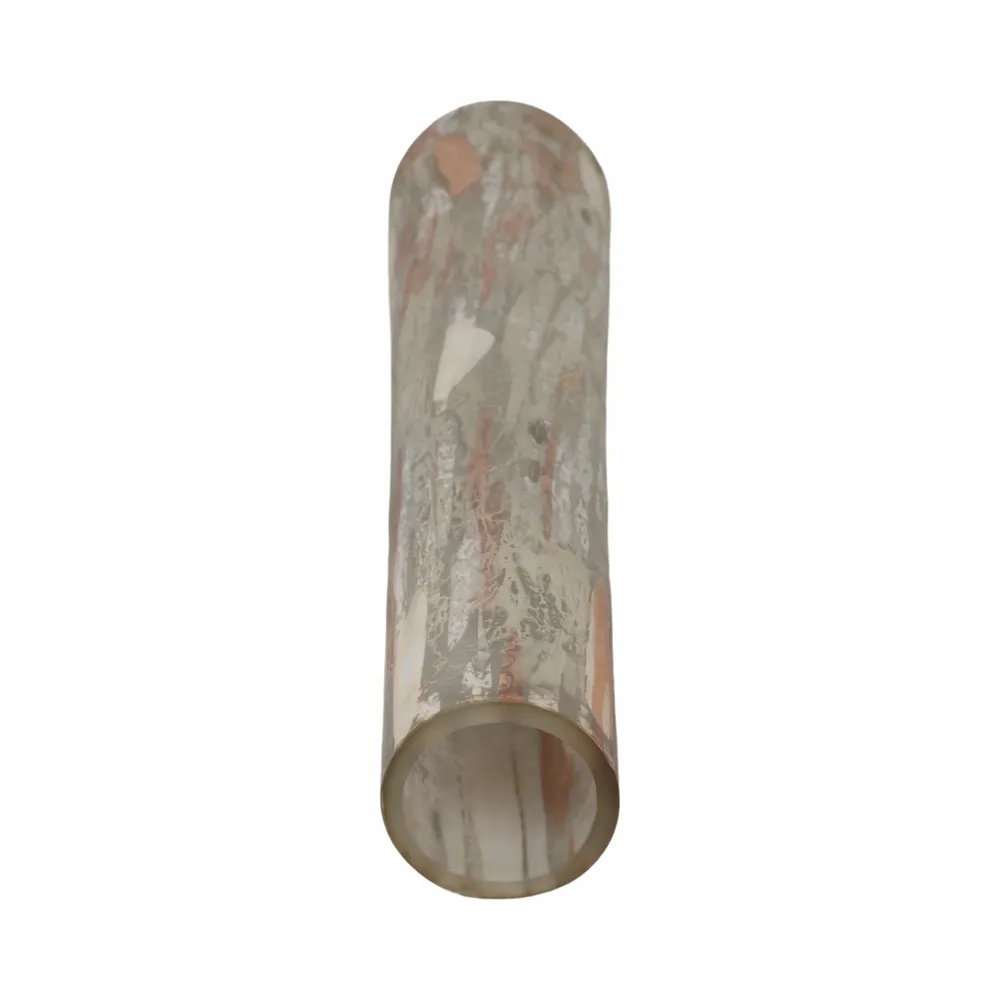 MILTONFORD TAN GLASS VASE 34 (IN)