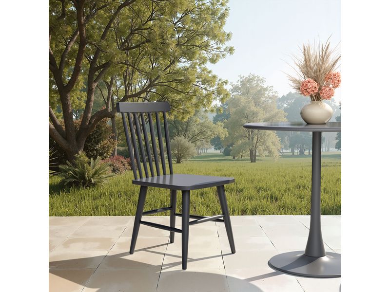 Zeilen Dining Chair Black 10