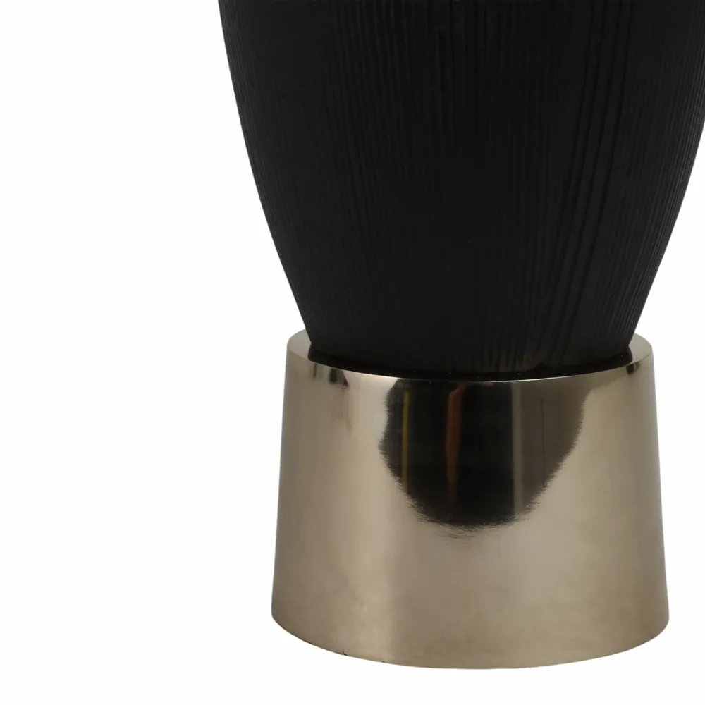 SHAWCREST BLACK VASE 20 (IN)