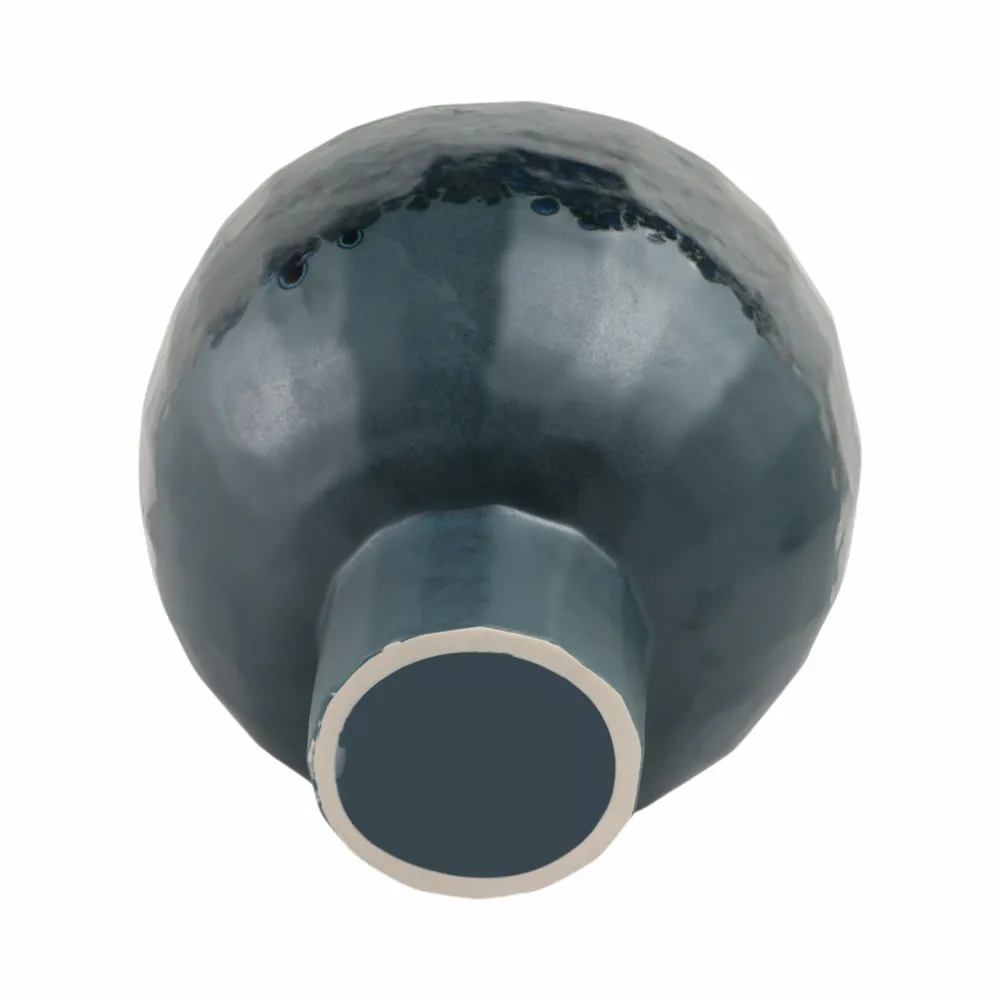 LUCASLAKE BLUE VASE 9 (IN)