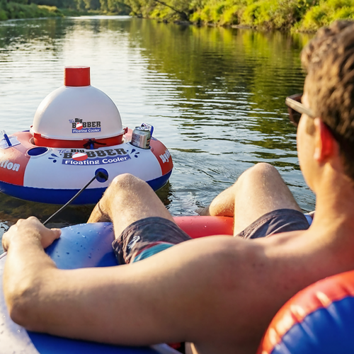 Big Bobber Floating Cooler and Hydration Station Inflatable Tube