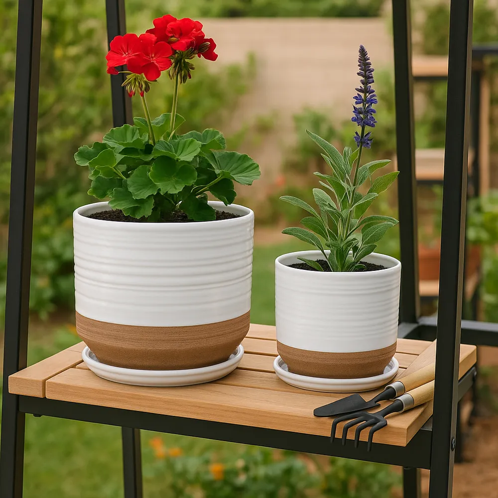 FIONAOAK SET OF 2 PLANTER 7 (IN)