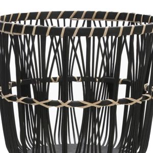 HALFORDBURN SET OF 3 BLACK PLANTER 26 (IN) 4