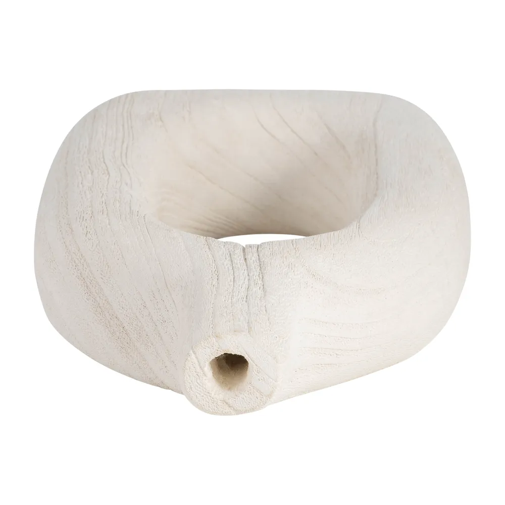 GRAYSONHAM WHITE VASE 14 (IN)