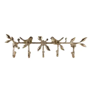BAYARDTON GOLD WALL SHELF 5 (IN) 7