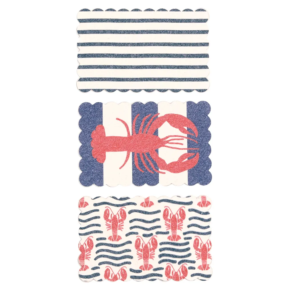 Lobster Club Pop-Up Sponge Set 3