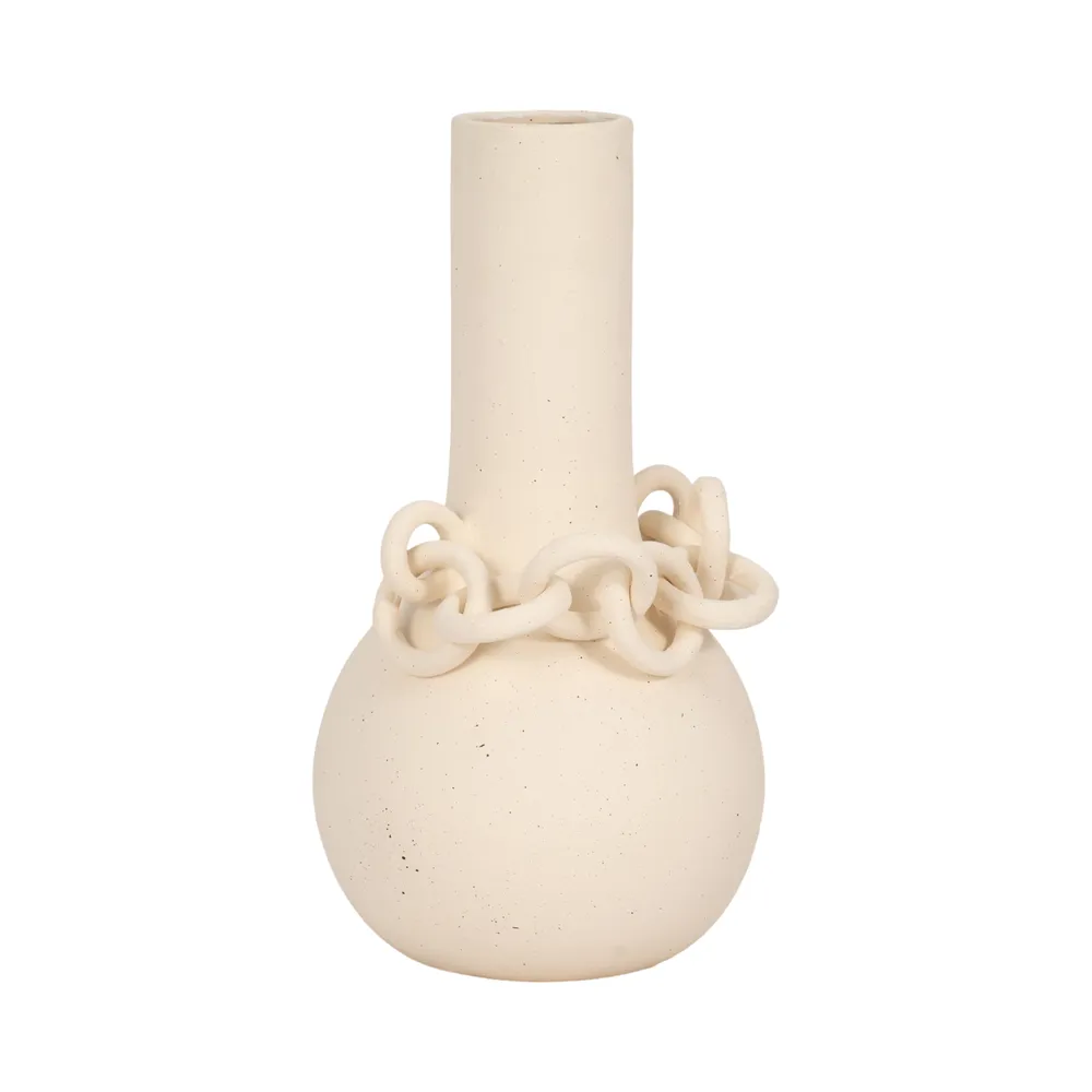 ORIONLAND IVORY VASE 16 (IN)
