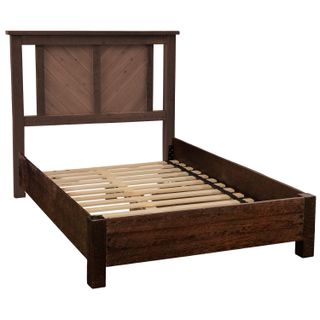 WoodShop Carriage House Bed with Rail System - Cal King