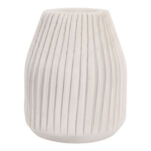 WESTONGATE WHITE VASE 9 (IN) 4