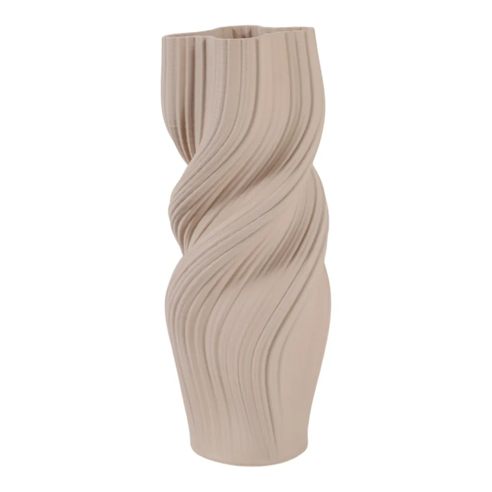 ROSSPORT TAN VASE 16 (IN)