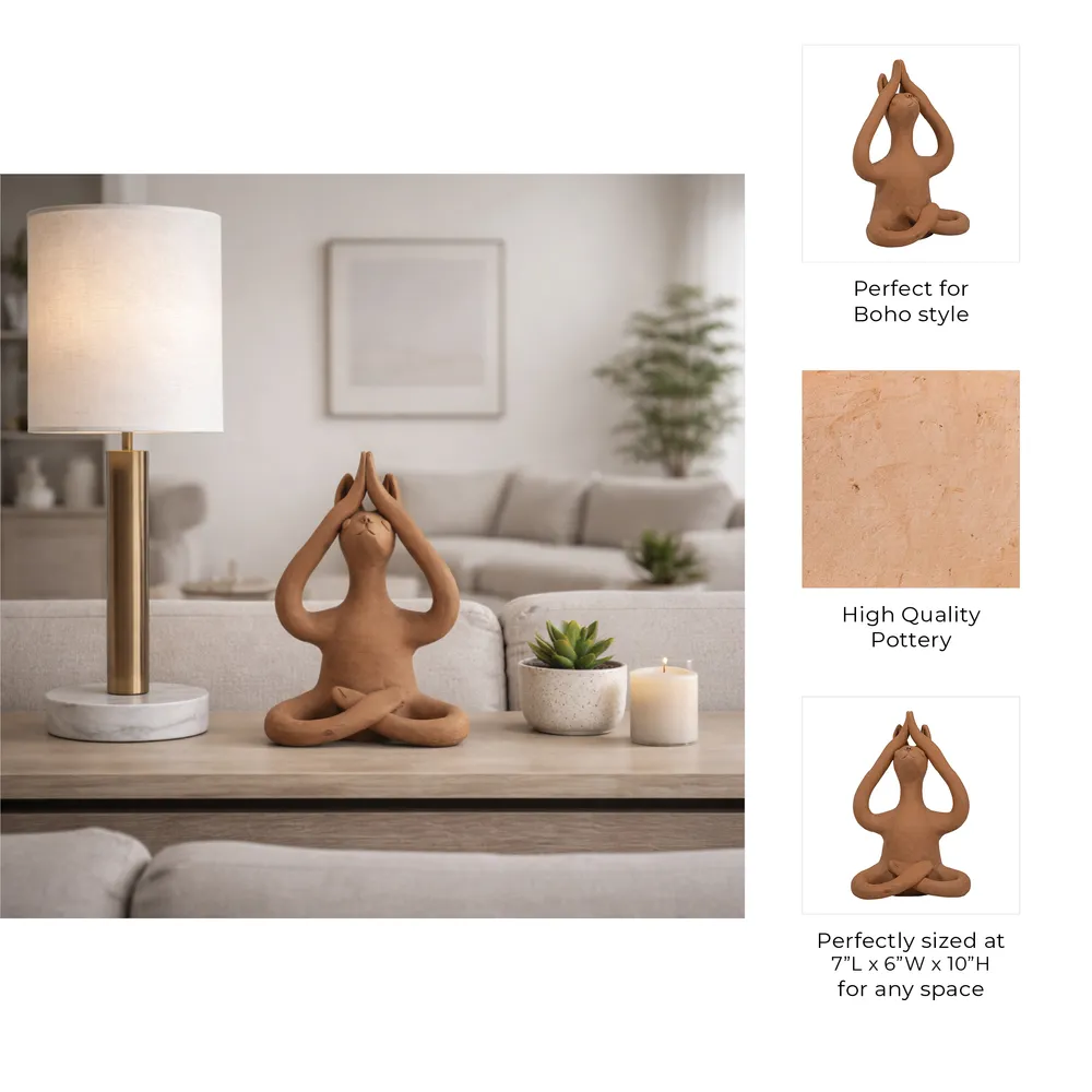 ALDENHAM BROWN DECOR 10 (IN)