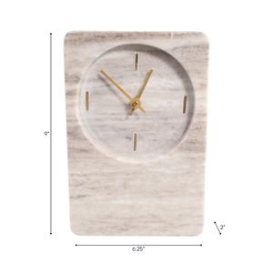 GLENNROSE TAN CLOCK 9 (IN) 9