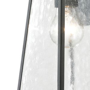 Meditterano 12'' High 1-Light Outdoor Sconce - Matte Black 2