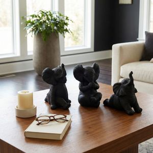 WALTONTON SET OF 3 BLACK DECOR 6 (IN) 11