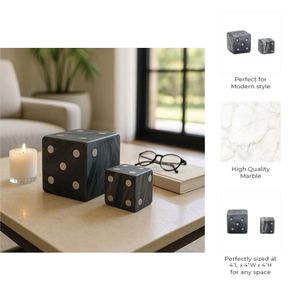 HAROLDPORT SET OF 2 GRAY GAMES 4 (IN) 11