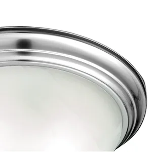Harmony 14'' Wide 2-Light Flush Mount - Brushed Nickel 3