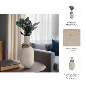 RYLANDALE BROWN VASE 16 (IN) 10