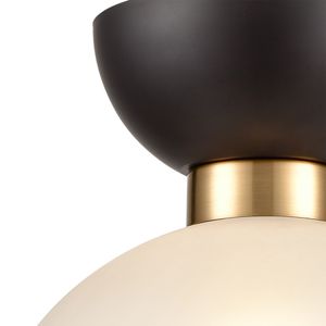 Softshot 12'' Wide 1-Light Mini Pendant - Black 3
